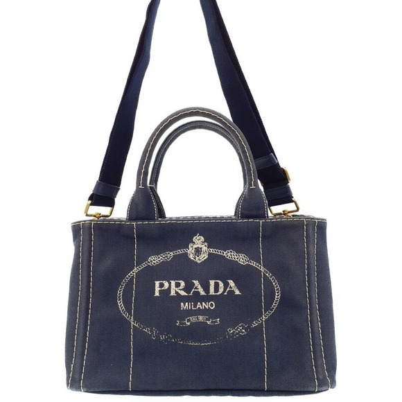 Prada Canapa Handbag Bag - Picture 1 of 8